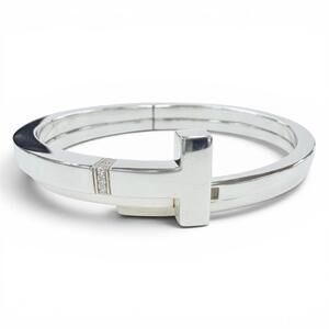 TIFFANY Silver Diamond Bracelet